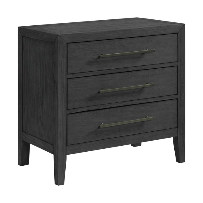 Picket House Armes Black 3 Drawer Nightstand PKT-B-3690-8-NS