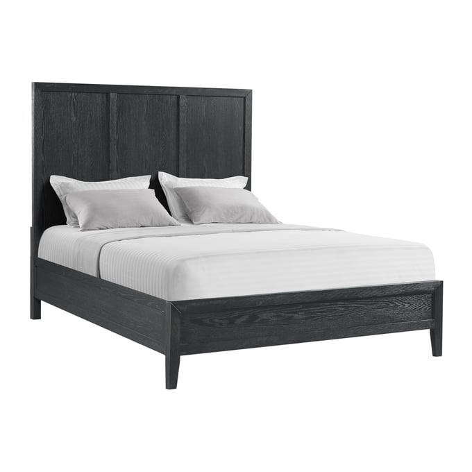 Picket House Armes Black Queen Bed with Low Footboard PKT-B-3690-8-QB1