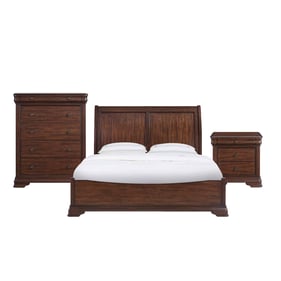 Picket House Stark Cherry 3pc Bedroom Set with King Bed