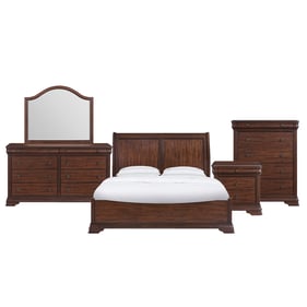 Picket House Stark Cherry 5pc Bedroom Set with King Bed