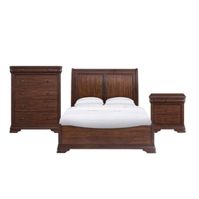 Picket House Stark Cherry 3pc Bedroom Set with Queen Bed