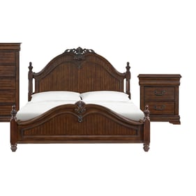 Picket House Coppola Cherry 2pc Bedroom Set with King Poster Bed