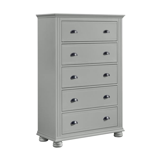 Picket House Conaughey Grey 5 Drawer Chest PKT-B-9340-3-CH