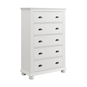 Picket House Conaughey White 5 Drawers Chest