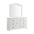 Picket House Furnishings Conaughey Dresser and Mirror Set in White