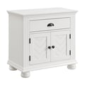 Picket House Furnishings Conaughey 1-Drawer Nightstand in White