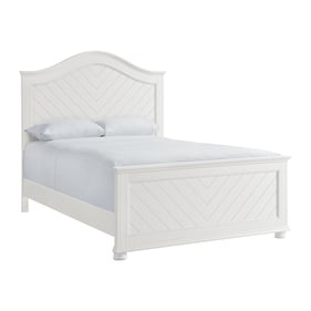 Picket House Conaughey White Queen Panel Bed