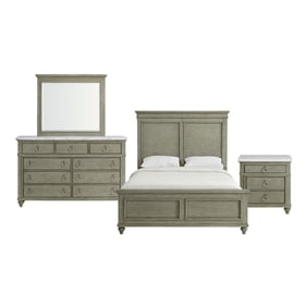 Picket House Bessie Grey 4pc Bedroom Set With Queen Bed