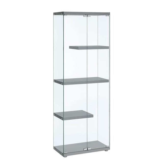 Picket House Maxwell Grey Display Cabinet PKT-CIE300DCE