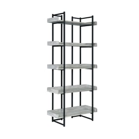 Picket House Peyton Grey Wood Metal Bookshelf