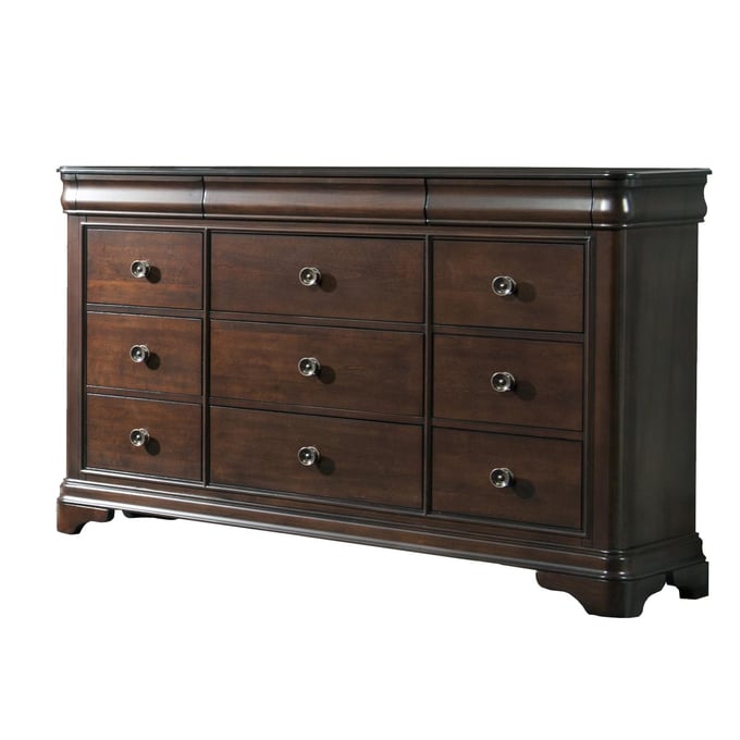 Picket House Conley Cherry Wood Dresser PKT-CM750DR