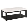 Picket House Furnishings Evie White Marble Rectangle Coffee Table