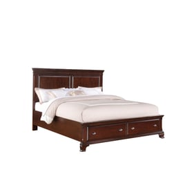 Picket House Brinley Cherry Wood King Drawer Bed