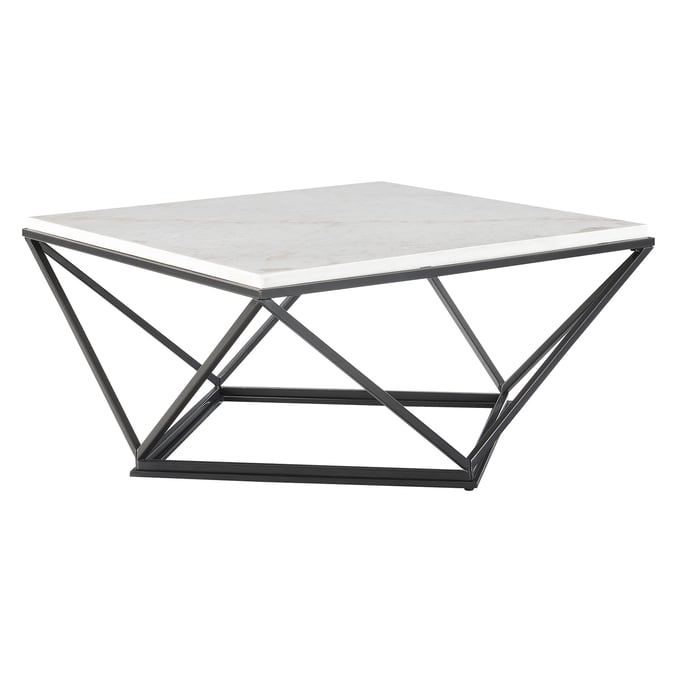 Picket House Conner Black Coffee Table with Metal Leg PKT-CRK100CT