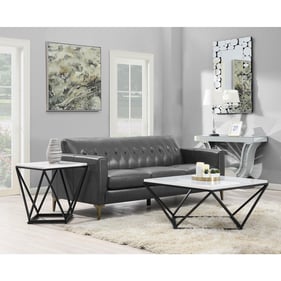 Picket House Conner Black Square 3pc Coffee Table Set