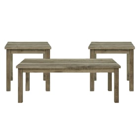 Picket House Turner Oak 3pc Occasional Table Set with Lift Top