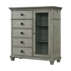 Picket House Clovis Grey 5 Drawer Chest