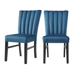 2 Picket House Odette Navy Blue Side Chairs