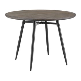 Picket House Clover Black Round Dining Table