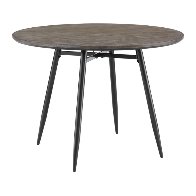 Picket House Clover Black Round Dining Table PKT-D-1850-8-DT