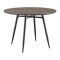 Picket House Furnishings Clover Round Dining Table in Black