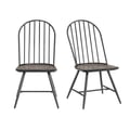 Picket House Furnishings Clover Dining Side Chair in Black (2 Per Carton)