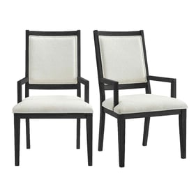 2 Picket House Armes Black White Armes Arm Chairs