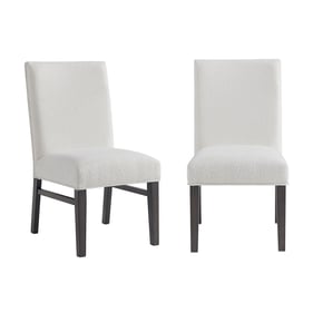 2 Picket House Stephen Black Snow Boucle Dining Side Chairs