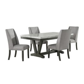 Picket House Eve Charcoal Grey 5pc Dining Room Set