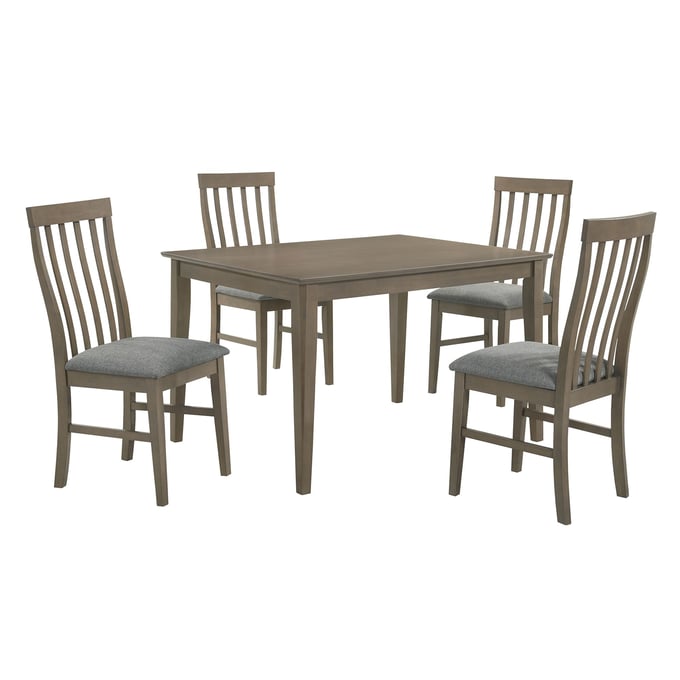 Picket House Leigh Grey 5pc Dining Set PKT-D-500-5DS