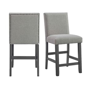 2 Picket House Hester Grey Counter Side Chairs