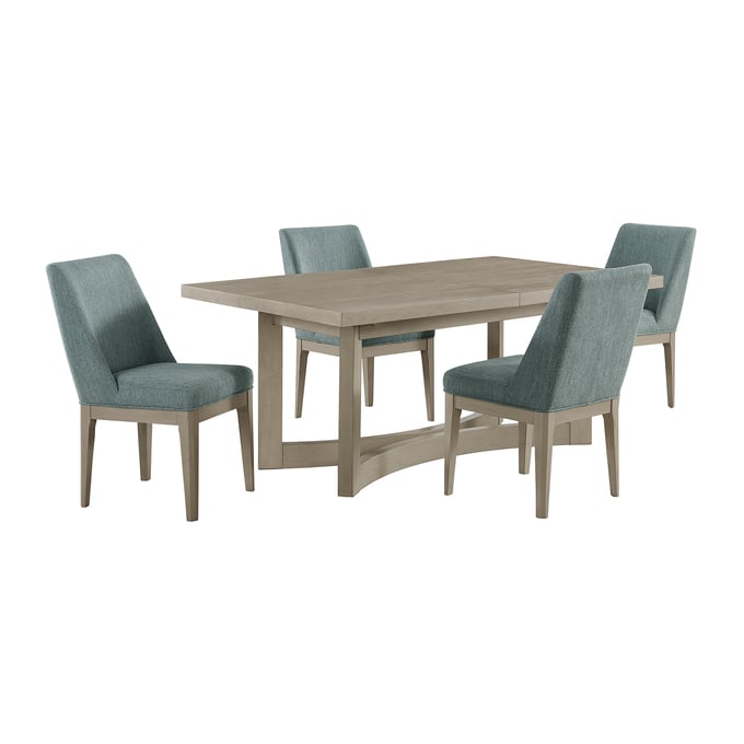 Picket House Whitt Almond Blue 5pc Dining Room Set PKT-D-9990-7-DTSC2-5PC