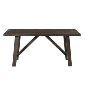 Picket House Carter Dark Gray Wood Rectangle Dining Table