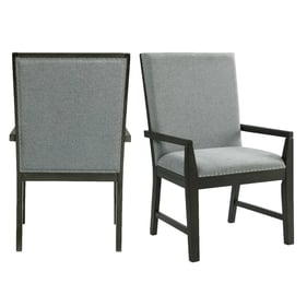 2 Picket House Holden Gray Arm Chairs