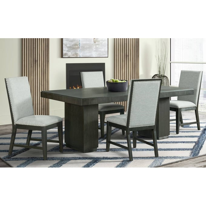 Picket House Holden Black Gray 5pc Dining Room Set PKT-DDV100DT5PC