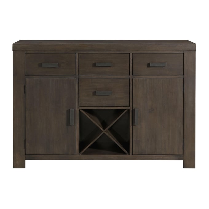 Picket House Jasper Dark Walnut Wood 4 Drawers Server PKT-DGD100SV