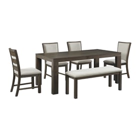 Picket House Jasper Brown Taupe 6pc Dining Set