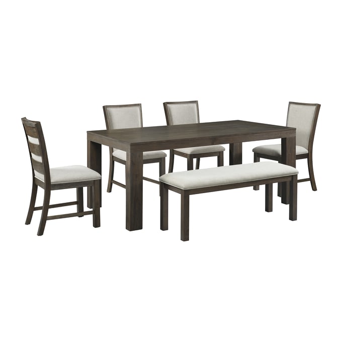 Picket House Jasper Brown Taupe 6pc Dining Set PKT-DGD2006DS1