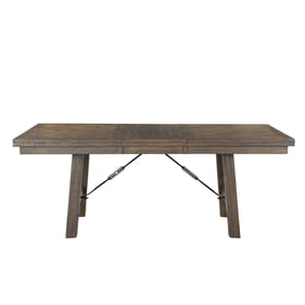 Picket House Dex Smokey Walnut Wood Rectangle Dining Table