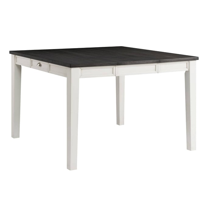 Picket House Jamison Gray White Two Tone Storage Counter Height Table PKT-DKY350CT