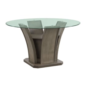 Picket House Simms Grey Round Dining Table