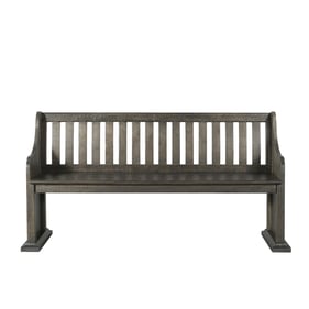 Picket House Stanford Smokey Walnut Pew Bench