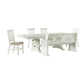 Picket House Stanford White Standard Height 6pc Dining Room Set