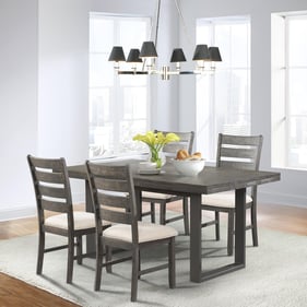 Picket House Sullivan Dark Ash Wood 5pc Dining Room Set