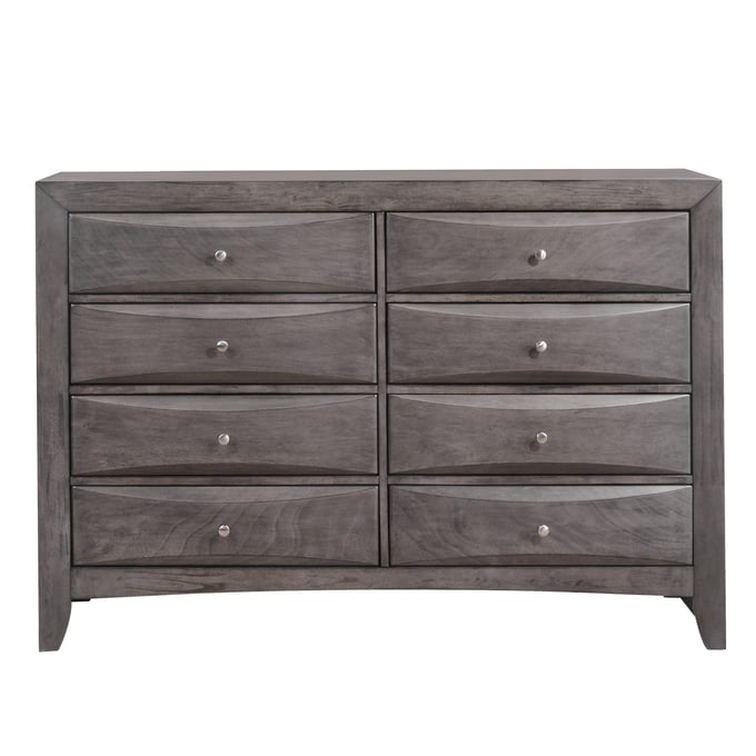 Picket House Madison Gray Wood 8 Drawers Dresser PKT-EG100DR