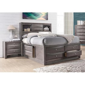 Picket House Madison Gray 2pc Bedroom Set With Full Storage Bed