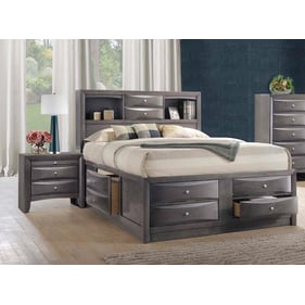 Picket House Madison Gray 2pc Bedroom Set With Queen Storage Bed