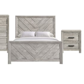 Picket House Keely White 4pc Kids Bedroom Set With Full Panel Bed