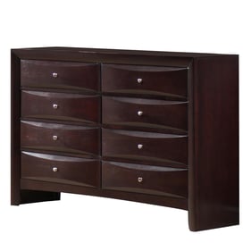 Picket House Madison Mahogany Wood 8 Drawers Dresser