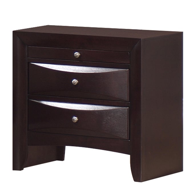 Picket House Madison Mahogany Wood 2 Drawers Nightstand PKT-EM200NS